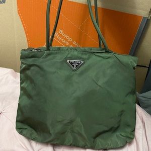 PRADA NYLON SHOULDER BAG